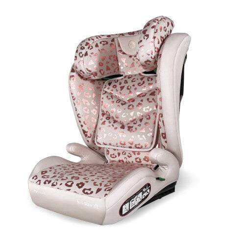 My Babiie MBCS23 Lite i-Size (100-150cm) High Back Booster - Leopard