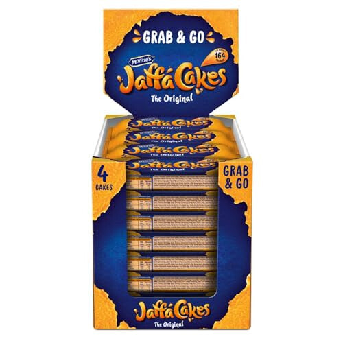 Jaffa Cakes 4 Cake Snack Pack, 50 g (Pack of 20)