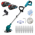 Cordless Grass Strimmer & Trimmer - Includes 2Ã— 3.0Ah Batteries + Charger | Lightweight, Telescopic, Multi-Blade System