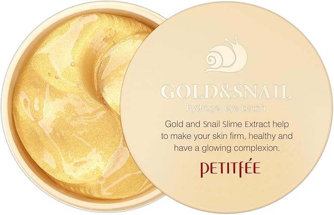 Petitfee Gold & Snail Hydrogel Eye Patch (60 pcs)