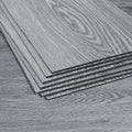 (Light Grey) 36Pcs Self-Adhesive PVC Flooring Planks Stickers