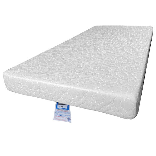 (140 x 70 x 10 cm) Cot Bed Mattress Quilted & Waterproof Foam Matress