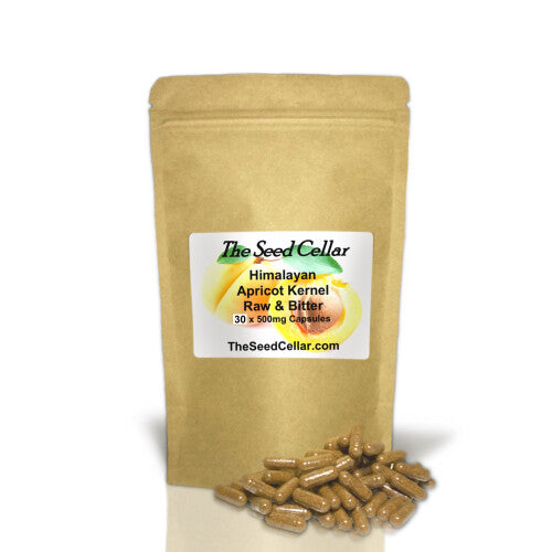 Apricot Kernel Capsules 50mg B17 Per Cap X 30