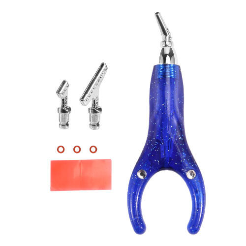 Ergonomic Diamond Art Painting Pen, Accessories with 3 Metal Tips, 5D Drill Pen Kit for Adults Blue