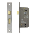(50 mm (31 mm Backset), Nickel Plated) i-CE Locking Systems 3 Lever Fire Rated Sash Locks