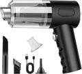 QIIZCP Handheld Vacuum Cleaner, 3-in-1 Cordless Handheld Vacuum Cleaner, 22000Pa Powerful Car V acuum Cleaner Cordless, Lightweight Mini for Carpet Pets Hair, Pet Hair Vehicle Home Office