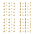 100 Pieces of Mini 5 Inch Wooden Easel. Business Cards, Display Photos, Small Canvases, Classroom DIY Arts and Crafts