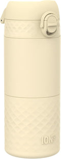 ION8 Insulated Travel Mug, Leak Proof, Triple Lock Secure, Spill-Free in Transit, Hygienic Cover, Easy-to-Clean, Perfect On-The-Go, Soft Base, Stainless Steel