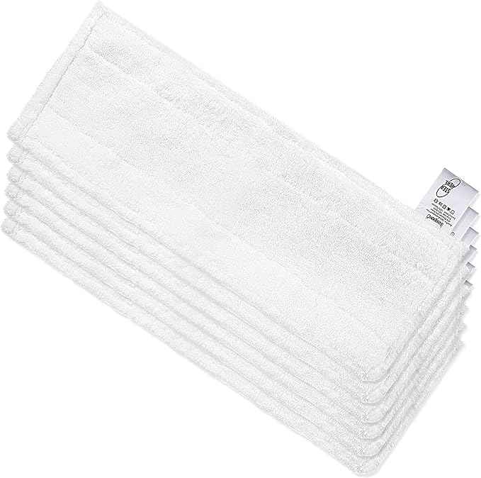 KEEPOW 5 Pack Steam Cleaner Pads Compatible with Karcher EasyFix SC2, SC3, SC4, SC5, Steam Cleaner Accessories for Karcher, Steam Mop Pads