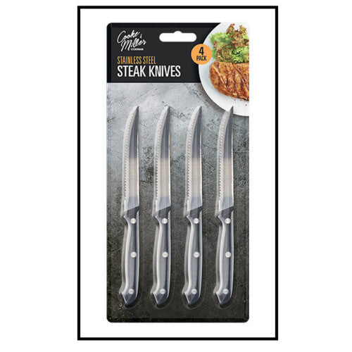 Steak Knives Kitchen Stainless Steel Knives For kitchen Set Of 4