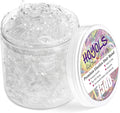 Hoyols Hair Elastic Rubber Bands Ties for Ponytail Braid Holder Pack (Clear 1500 pcs)