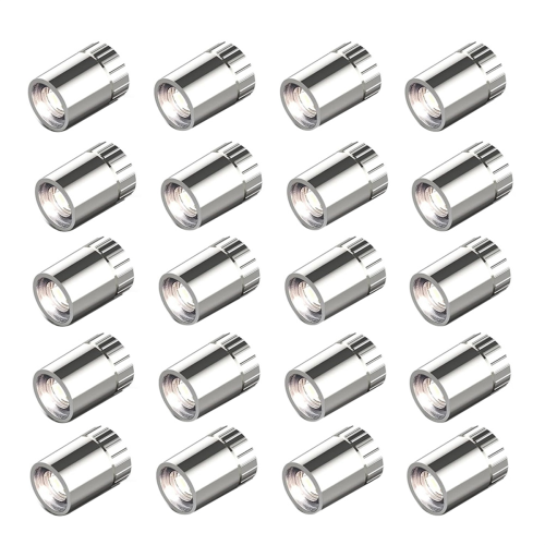20 Pack Small Spotlight Battery Operated LED Lights, Wireless Miniature Spot Light for Jewelry Showcase Display