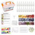 SOKA Tie Dye Party Kit: 18 Permanent, Non-Toxic Vibrant Colours for Fabrics - Complete DIY Dye Set (405)