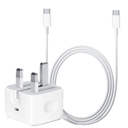 Official Apple iPhone 15 Fast Charger 20W and Cable