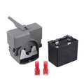 W10189190 Refrigerator Starter 2319792 TSD2 Compressor Relay Overload Component for Whirlpool Kenmore Electrolux Refrigerator Freezer Compatible W10197428 241527803 241941003