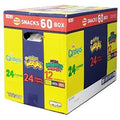 Walkers 60 Pack Snack Mix Party Box Quavers Wotsits Mega Monster Munch