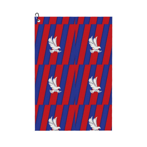 (Crystal Palace_10353) Golf Towel Funny Printed Cristmas Gift for Men Women Husband Dad Mom Birthday Golfers Fan