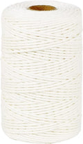PerkHomy 152 M / 500 Feet Cotton Butchers Twine String 2mm for Cooking, Food Safe Crafts, Bakers Kitchen, Butcher Meat, Turkey, Sausage, Roasting, Gift Wrapping, Gardening, Crocheting & Knitting