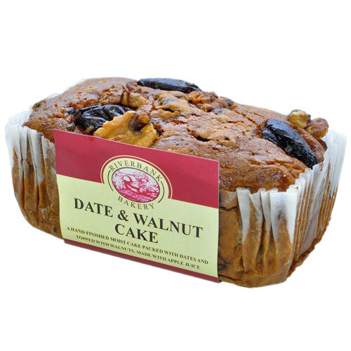 Riverbank Bakery Date & Walnut Loaf Cake - 6x400g