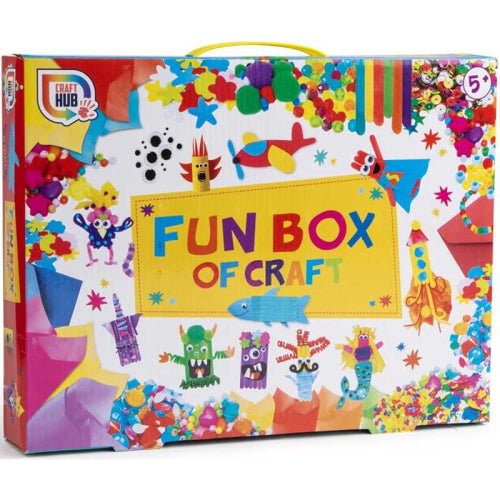 Fun Box Of Art And Craft Activity Kit Set Kids Gift Creative Toy Gift Present