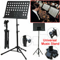 Heavy Duty Metal Foldable Music Stand Holder Tripod Conductor