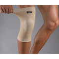 (Khaki, XXL-XXXL) Knee Brace Protector Safety Support Elastic Nylon