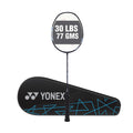 YONEX Astrox Lite 27i Graphite Strung Badminton Racket with Full Racket Cover (Blue) | For Intermediate Players | 77 grams | Maximum String Tension -