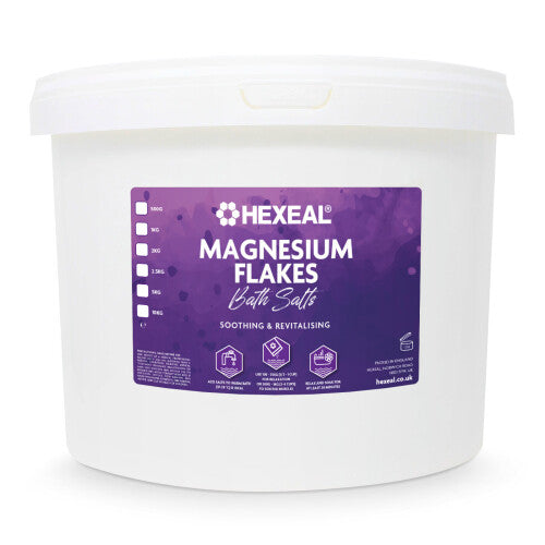 MAGNESIUM FLAKES | 8KG BUCKET | 100% Pure | Magnesium Chloride
