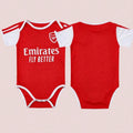 (2526 Arsen N Master, Size 9 (recommended for 5-12 months)) 24-25 Real Madrid Manchester City Arsenal baby football jersey Portugal Ronaldo crawling jumpsuit