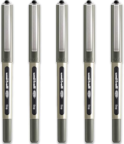 Uni-Ball Eye Fine Rollerball Pens, black