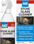 HG Stove Glass Cleaner Spray – Effective Fireplace, Oven & Hearth Cleaner for Soot, Tar & Grease – 500ml