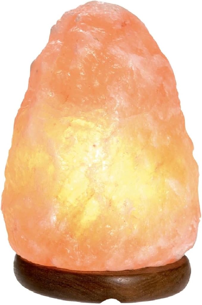 Needs&Gifts 3-5 KG Prime Quality 100% Original Himalayan Crystal Rock Salt Lamp Natural from Foothills of The Himalayas Beautifully Hand Craft Comes with Complete Electric Fitting Guaranteed