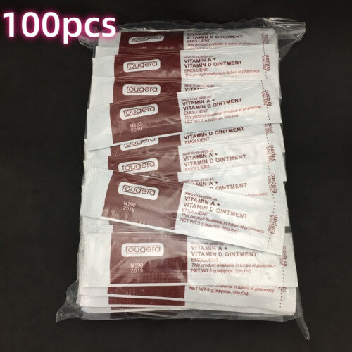 (100PCS) Tattoo Eyebrow Lip Repair Aftercare Vitamin Ointment Anti Scar Healing Gel Cream
