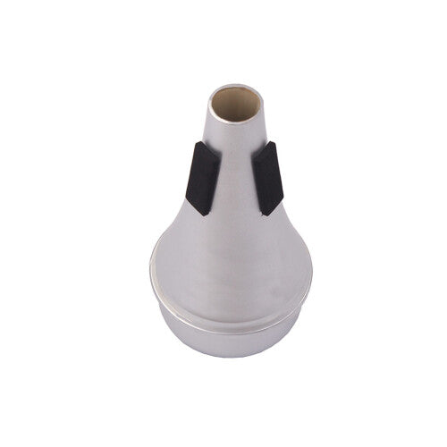 (Silver) Sax Silencer Instrument Accessories Trumpet Mute for Beginners Sound