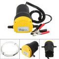 60W 12V Electric Oil Transfer Pump & Extractor - Diesel/Engine Oil - For Cars, Motorcycles, Vans, Quads (Not for Petrol)