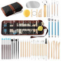 43PCS Pottery Tools Tool for Sculpting Polymer Clay Kit