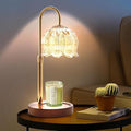 Candle Warmer Lamp with Dimmer - Electric Candle Lamp with Timer for Jar Candles Scented Candles with 2 Bulb[Energy Class A]