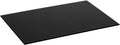 Harbour Housewares Glass Chopping Board - 50x40cm - Black - Large Dining Place Mats Cutting Mat Worktop Saver for Kitchen Cooking, Baking, Vegetable Preparation