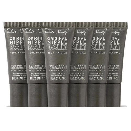 6x Dr. Lipp Original Nipple Balm 8ml 100% Natural Lip & Skin Care