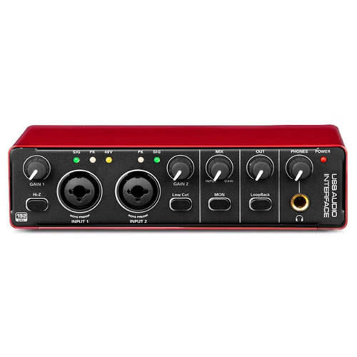 Audio Interface SoundCard Wired AD Converter with Monitoring Electric Guitar Live Recording for Studio Singing Podcast,A