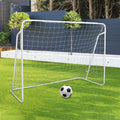 Football Goal Post for Practice - Outdoor Net 7FT x 5FT, Steel Frame, Easy Assembly