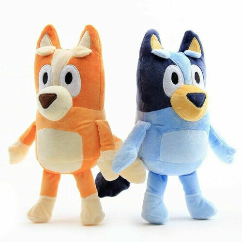 2pc Bluey & Bingo Plush Toys - 28cm | Kids' Soft Toys