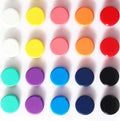 20 Pack Fridge Magnets - 10 Colours Heavy Duty Magnets, Round Mini Magnets for Whiteboard, Refrigerator, Notice Board & Crafts - Multi-Purpose Strong Small Magnet for Adults, Home & Office