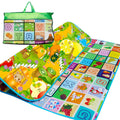 (ALPHABETS ) KIDS CRAWLING SOFT FOAM EDUCATIONAL GAME PLAY MAT PICNIC 2 SIDE CARPET 200X180CM
