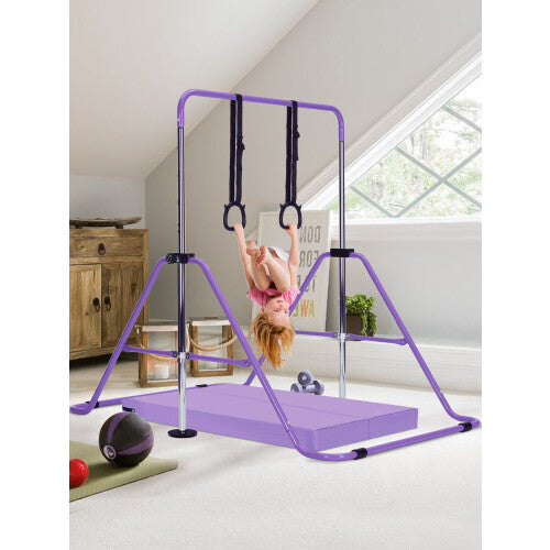 (8?Purule) Adjustable Kid Gymnastics Bar Training Bar