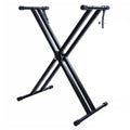 (Double Brace Stand) Piano Keyboard Stand Chair Stool