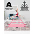 (5?pink) Kid Gymnastics Bar Training Kip Bar With Grips