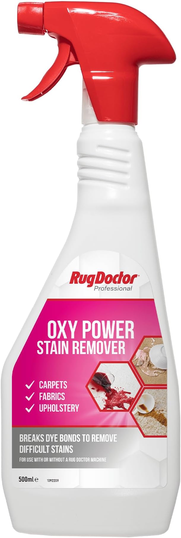 Rug Doctor Oxy Power Stain Remover, 500 ml Trigger Spray