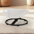 (Gray) Ergonomic Sensory Spinner Chair - Wave Motion Design, Non-Slip Base, Durable Plastic, Ideal and Rehabilitation Spaces