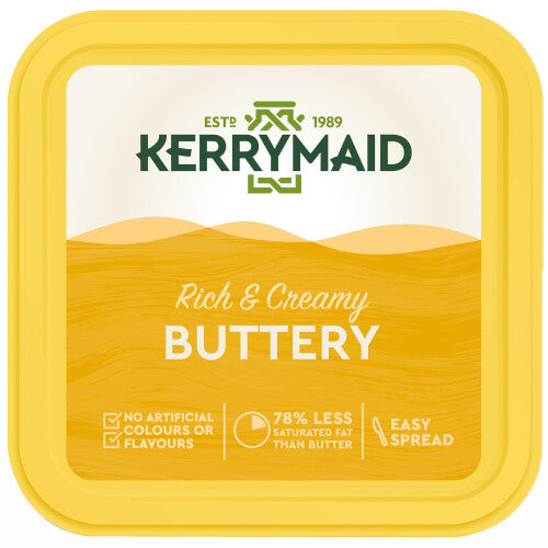 Kerrymaid Buttery Spread â€“ 2kg Tub, Versatile for Cooking & Baking, 54% Vegetable Fat